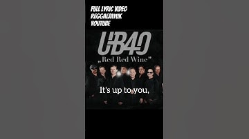 Thumbnail of UB40 - Red Red Wine(LYRICS) #ub45 #reggae #lyrics #fyp #foryou #fypage #shortsfeed