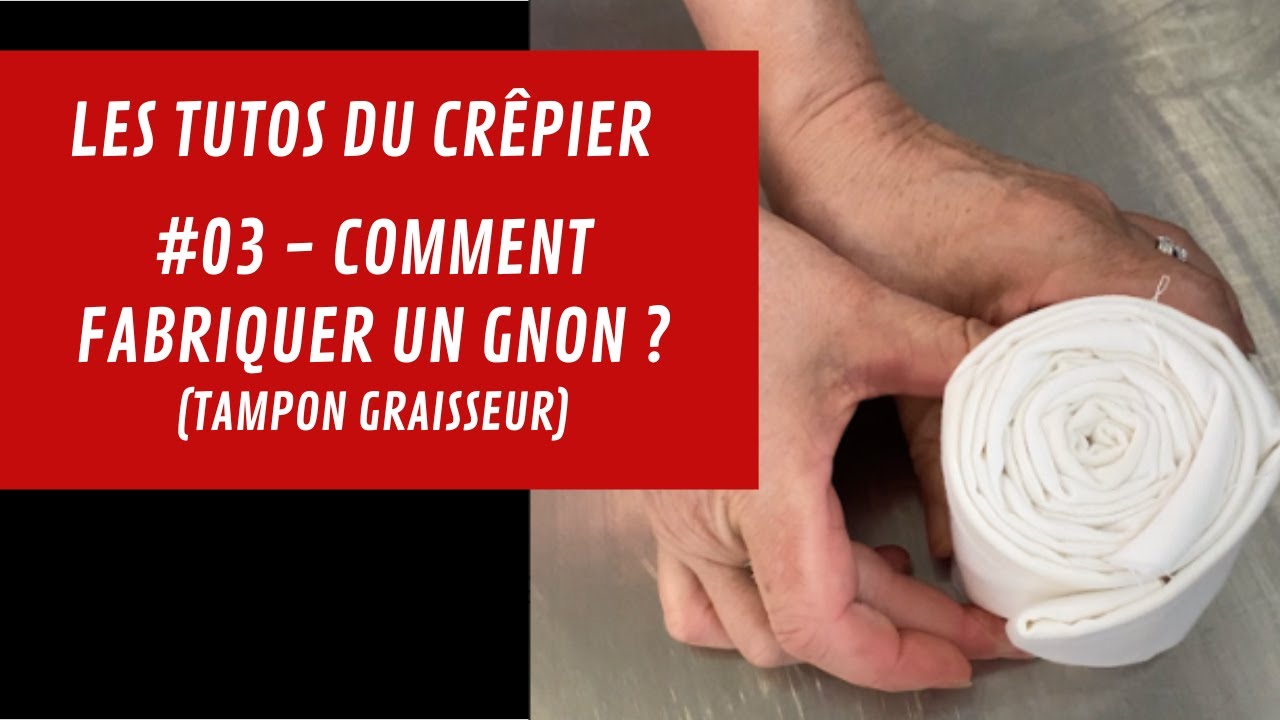 Les TUTOS du CRÊPIER - #03 Comment fabriquer un gnon (tampon