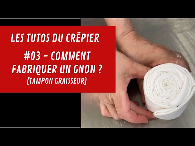 Les TUTOS du CRÊPIER - #03 Comment fabriquer un gnon (tampon