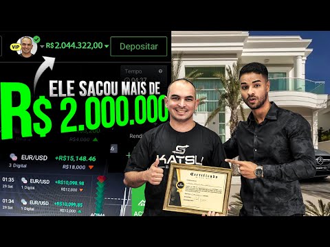 ELE FEZ MAIS 2 MILHÕES DE LUCRO EM OPÇÕES BINÁRIAS E MOSTROU TUDO!