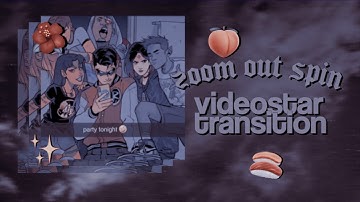 zoom out spin | video star