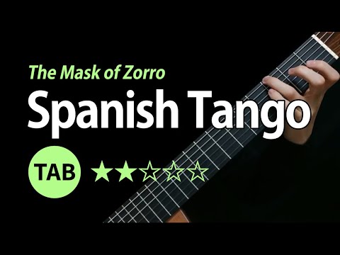 Spanish Tango (The Mask of Zorro) - Tab & Lesson