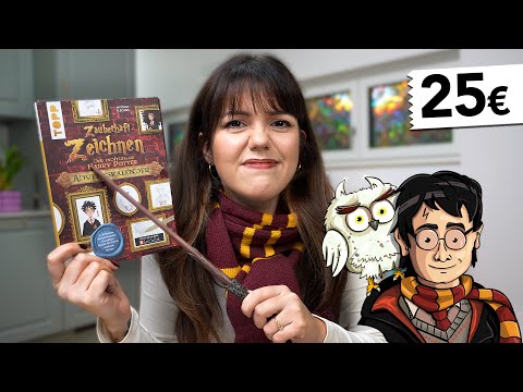 Dieser inoffizielle "Harry Potter" Adventskalender zum Zeichnen üben ist.. naja..