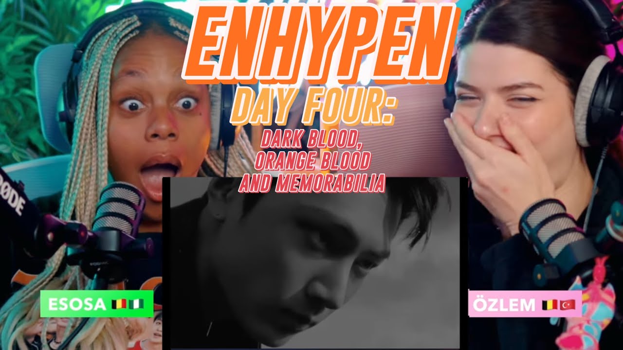 The ENHYPEN concert prep - Day 4: Dark Blood, Orange Blood and Memorabilia album reaction