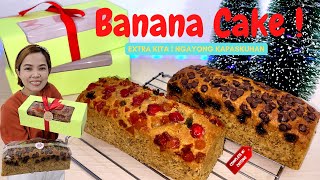 Easy & Soft Banana Cake | No Mixer Needed | Tipid Tips atbp.