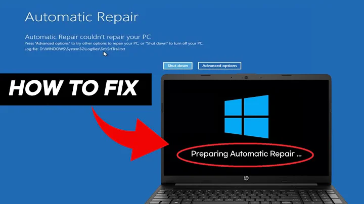 Fix "Preparing Automatic Repair" Loop in Windows 10/11 | Blue Screen Automatic Repair