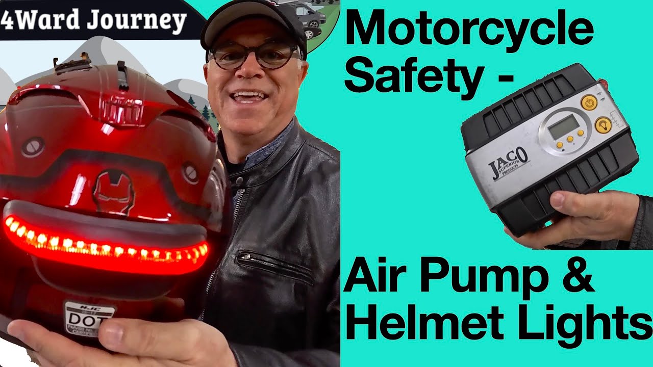 air pump motorcycle helmet Forced Kit Attach your compatible Tread XL 10 Speedway Tru-Air Mini Helmet Pumper
