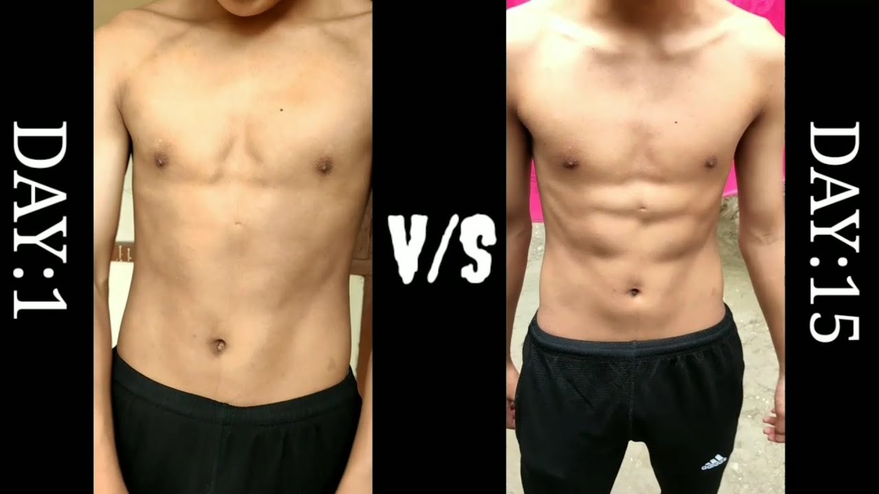 In lockdown.I did CHRIS HERIA ABS WORKOUTS FOR BEGINNERS FOR 15 DAYS YouTube