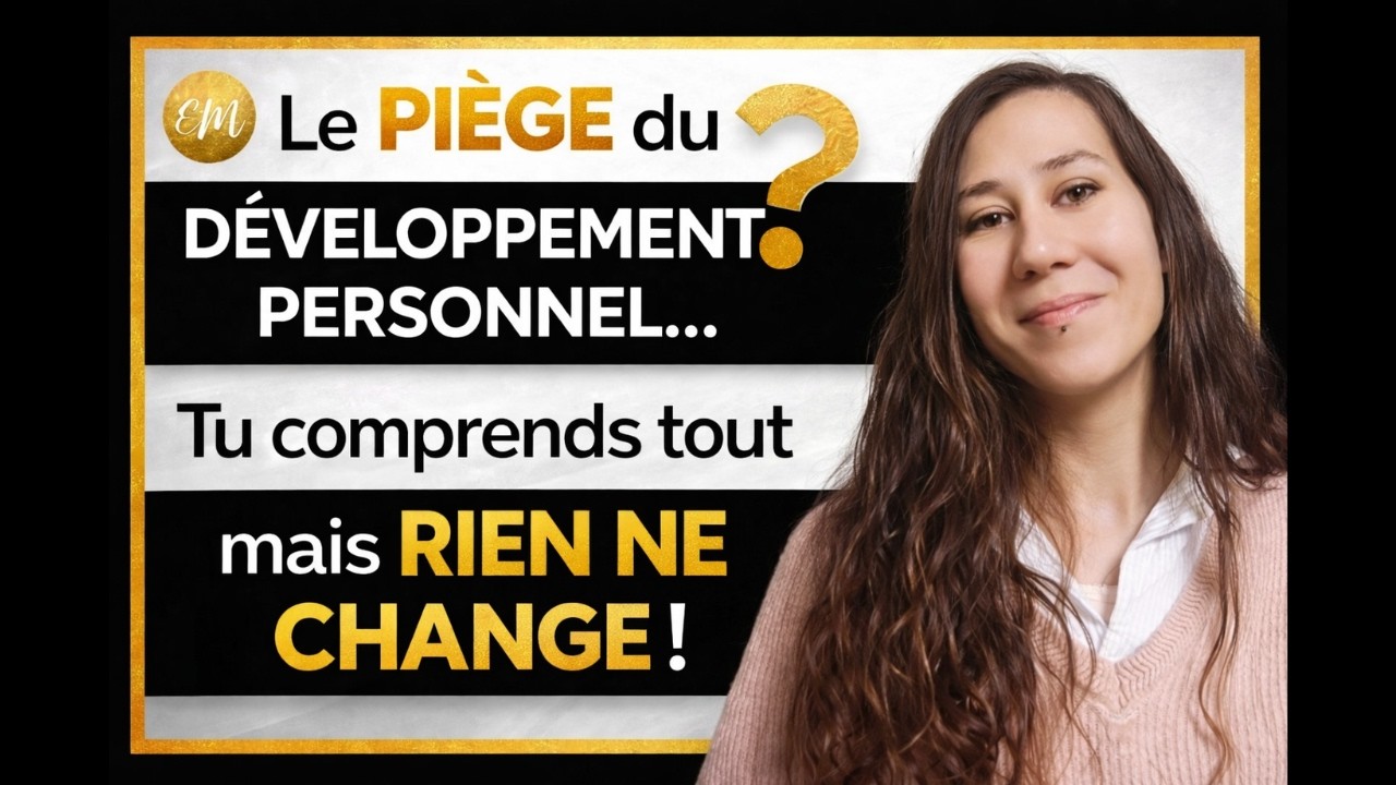 Le piège du développement personnel : pourquoi comprendre ne suffit pas à changer