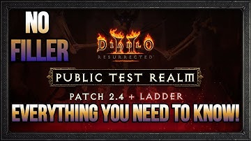 Patch 2.4 Update: Fast Review with Timestamps No Filler | Diablo 2 Resurrected D2R