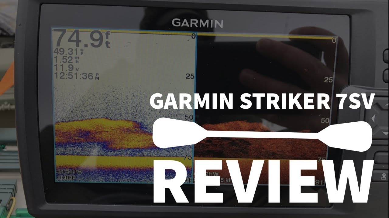 Garmin Striker 7sv Review - On Water Demo & Function Walk Through - YouTube