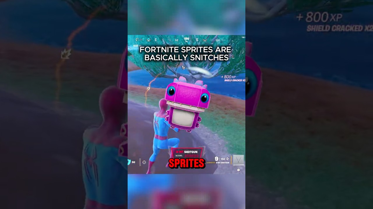 Fortnite Sprites Are Basically Snitches