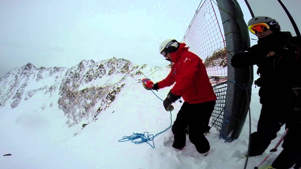 Lawinensprengung Silvretta Montafon