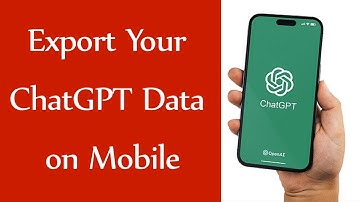 How to Export Your ChatGPT Data on Mobile?