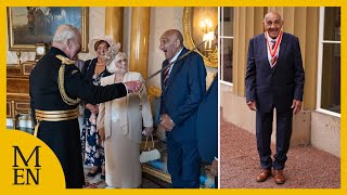 Play video: Arise Sir Billy: Rugby League legend Billy Boston knighted by the King