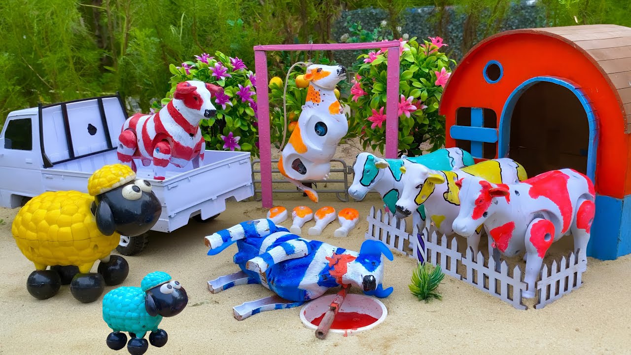 Proses Potong Sapi Qurban !! Wadidaw Proses Cow Cartoon @cowsulthan