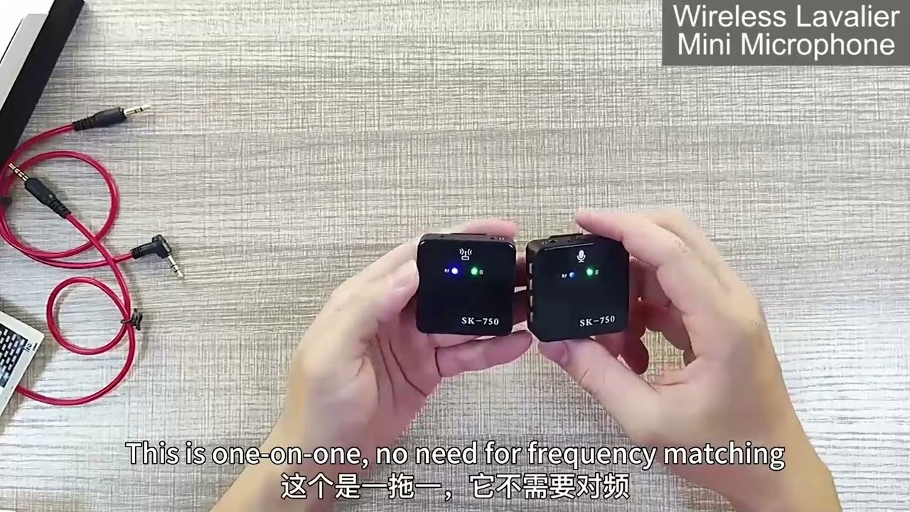 Sk750 Rechargeable Wireless Microphone System With Long Battery Life