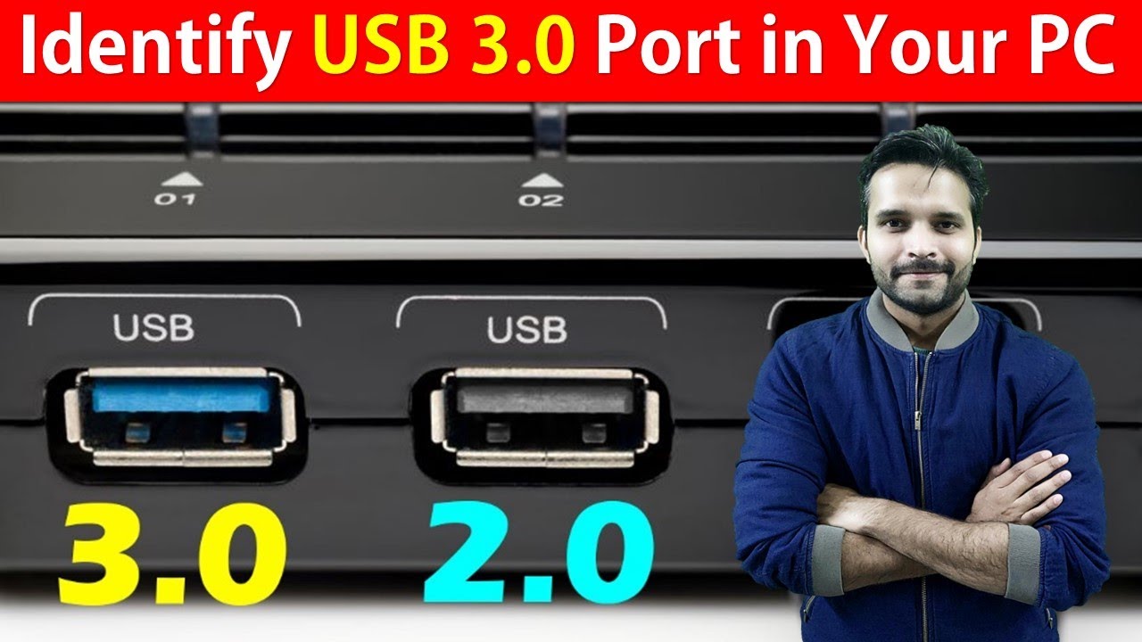 3 Ways to Identify USB 3.0 Ports your Computer or Laptop - YouTube