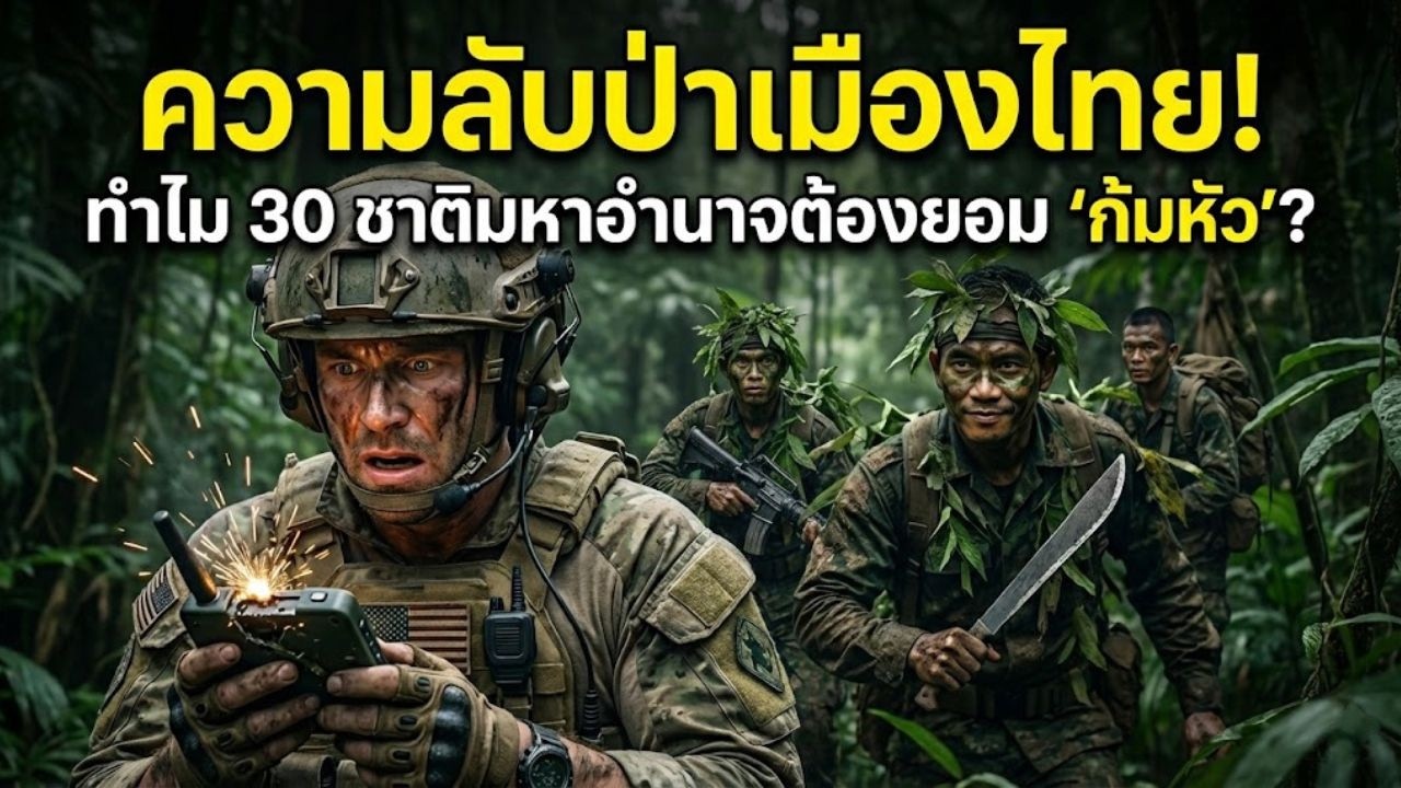 ความจริงที่คนไทยไม่เคยรู้! ทำไมมหาอำนาจ 30 ชาติ ต้องส่งหัวกะทิมา 