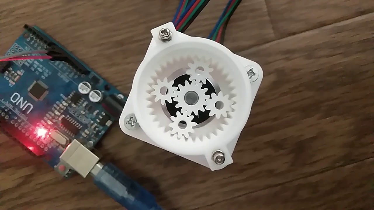 3dプリンター製遊星ギアボックス Planetary Gear Box Made By 3dprinter Youtube