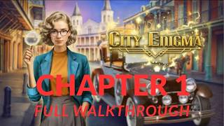 City Enigma Chapter 1 Full Walkthrough | All Puzzles & Solutions (No Commentary)