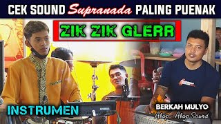 Cek Sound (JERNIH KALEM GLERR) || Supra Nada Indonesia || Berkah Mulyo Alap Alap Sound