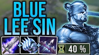 BLUE LEE SIN BUILD IS CHILLING | 40% MAX CDR! (OFF-META BUILD) - League of Legends