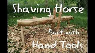Build a Shaving Horse with Hand Tools I