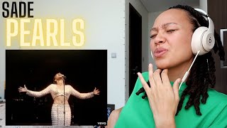 Nobody is smoother than her! 🙌🏽 | Sade - Pearls (Live) [REACTION]