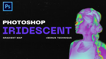 How to Create a Iridescent Holographic | Photoshop GFX Tutorial Ep. 3 (+ Bonus Technique)