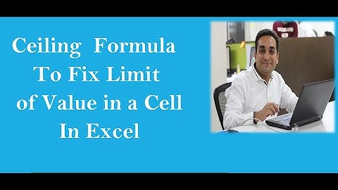 Ceiling Formula in Excel Hindi 2007