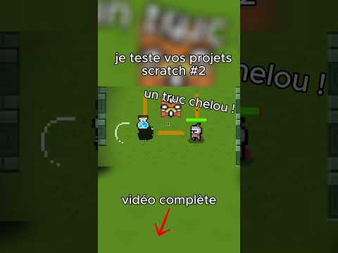 je teste vos projets scratch  hero quest #coding #gaming #scratch