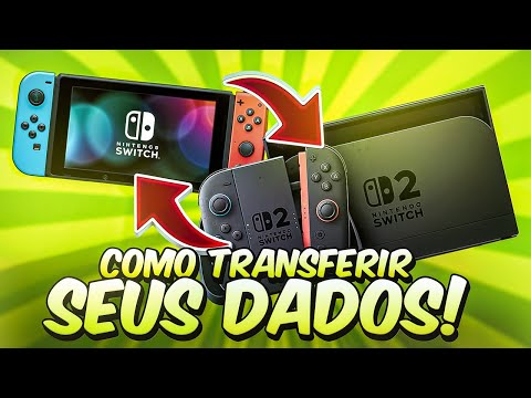 Transferindo DADOS Nintendo Switch para Nintendo Switch 2