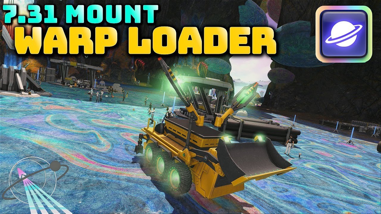FFXIV: Warp Loader (Bulldozer) Mount - 7.31