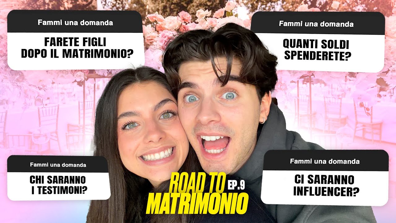 RISPONDIAMO alle DOMANDE sul MATRIMONIO 💍 ROAD TO MATRIMONIO - Ep.9