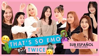 [SUB ESPAÑOL] TWICE Competes To See Who Is The Best Actress | That's So Emo | Cosmopolitan