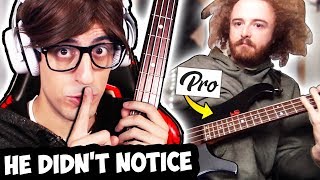 Video thumbnail of "I Hired PRO Bass Teachers and Pretended to be a BEGINNER..."