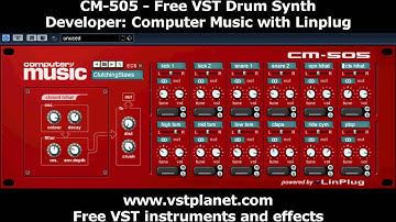Free VST - CM-505 Drum Synth - vstplanet.com