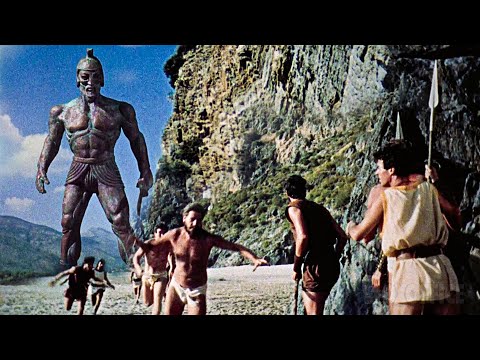 The Argonauts vs Talos Giant Statue | Jason and the Argonauts | CLIP