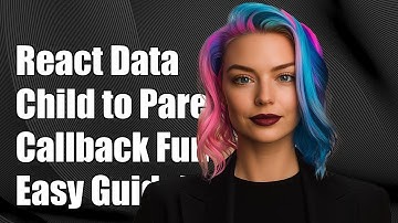 React: Passing Data from Child to Parent Component with Callback Functions