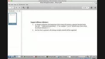 StringCalculator Kata in Python