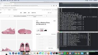 Populating a Nike store Database using Python, Selenium and proxies!