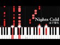 山下智久 / Nights Cold【ピアノ】(THE HEAD 主題歌)(山P)(ナイツゴールド)