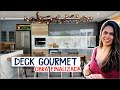 Deck gourmet com piscina - Diário de obra #6 - Larissa Reis Arquitetura