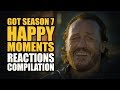 GoT SEASON 7 HAPPY MOMENTS Reactions Compilation