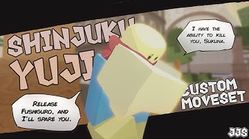 SHINJUKU YUJI (Alt Vessel Awakening) CUSTOM MOVESET | Jujutsu Shenanigans + 1v1s - (EOS Yuji)