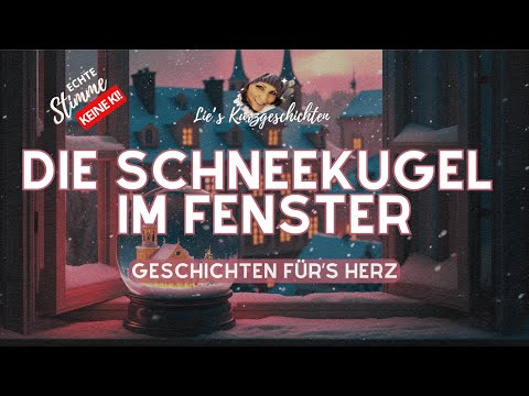 Die Schneekugel im Fenster