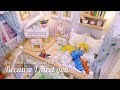 DIY Miniature Dollhouse Kit | Because I Meet You | ミニチュアドールハウスキット作り ロフト付のお部屋