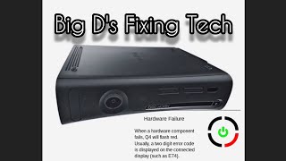 Xbox 360 Elite 1 Red Flashing Light Hardware Failure Easy Fix*