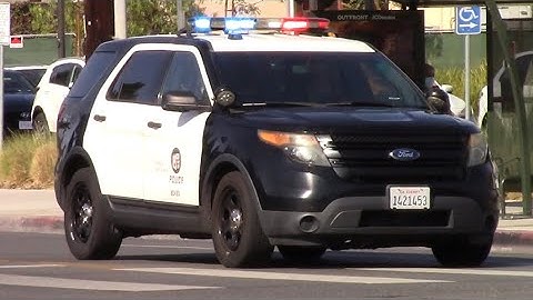 LAPD FPIU responding